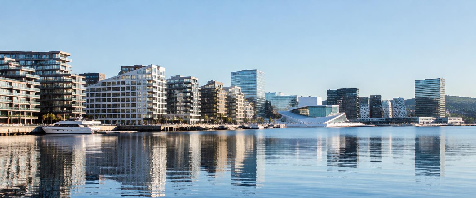 Oslo havnepromenade – her holder Nordsite til